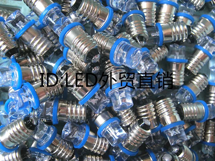 Светодиодная индикаторная лампа E10 6 3 4 5 В в кнопка проверки|bulb led|bulb e10bulb lamp |