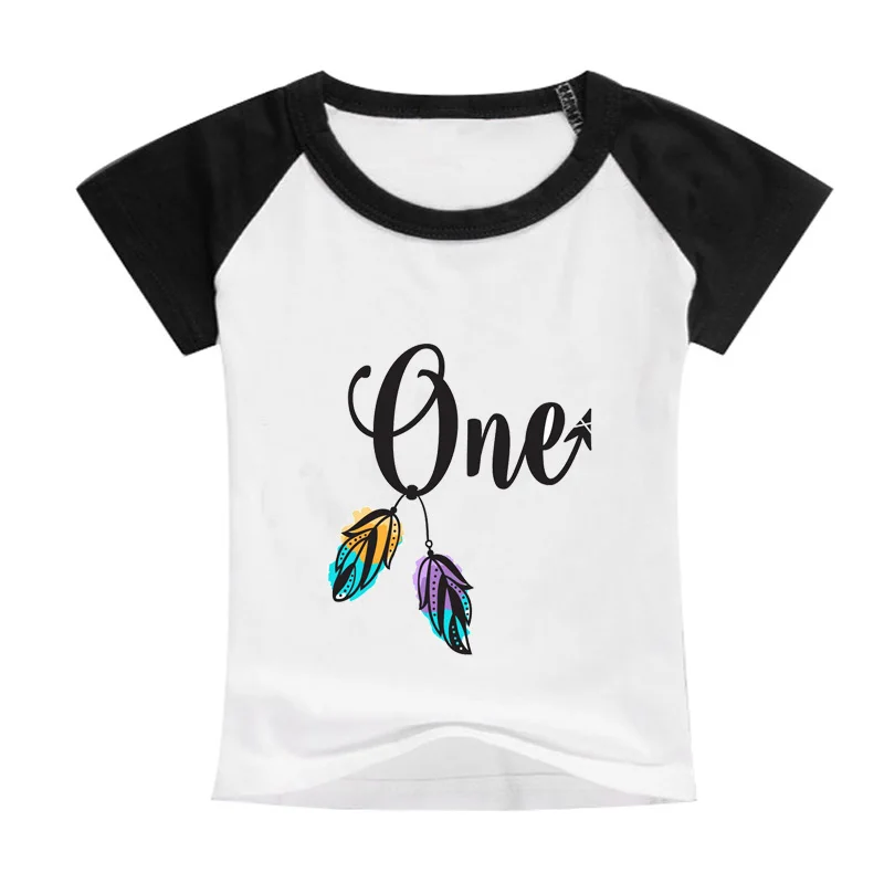 Футболка ZSIIBO с цифровым принтом для девочек и мальчиков смешная повседневная
