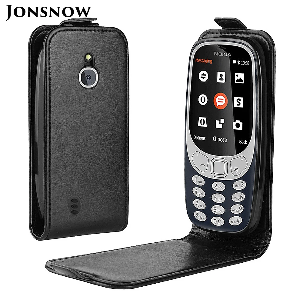 Чехол книжка JONSNOW для Nokia 3310 3G TA 1022 вертикальный защитный чехол накладка из