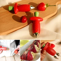 fruit leaf remover strawberry huller metal tomato stalks plastic remover gadget strawberry hullers kitchen gadgets