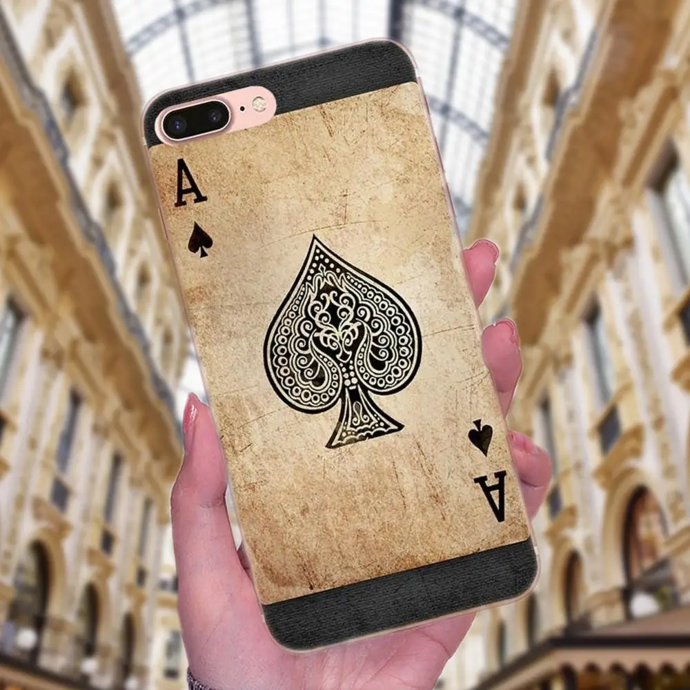 Soft Design Phone Cute Poker For Apple iPhone 4 4S 5 5C 5S SE 6 6S 7 8 Plus X XS Max XR | Мобильные телефоны и аксессуары