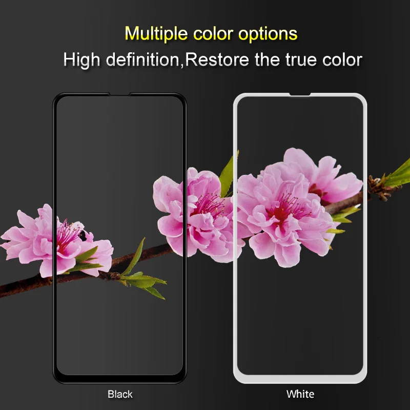 Защитное стекло Imak Pro+ Full coverage с пленкой из закаленного стекла для VIVO NEX с полной защитой экрана 9H hard on.