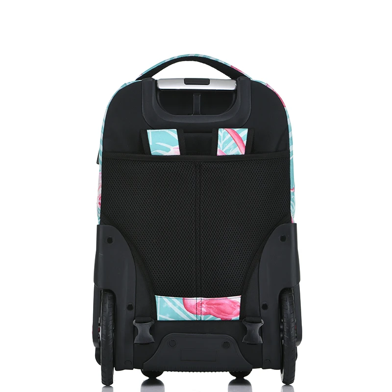 Школьный ранец на колесиках с колесом Multi function чемодан Студент Открытый 19