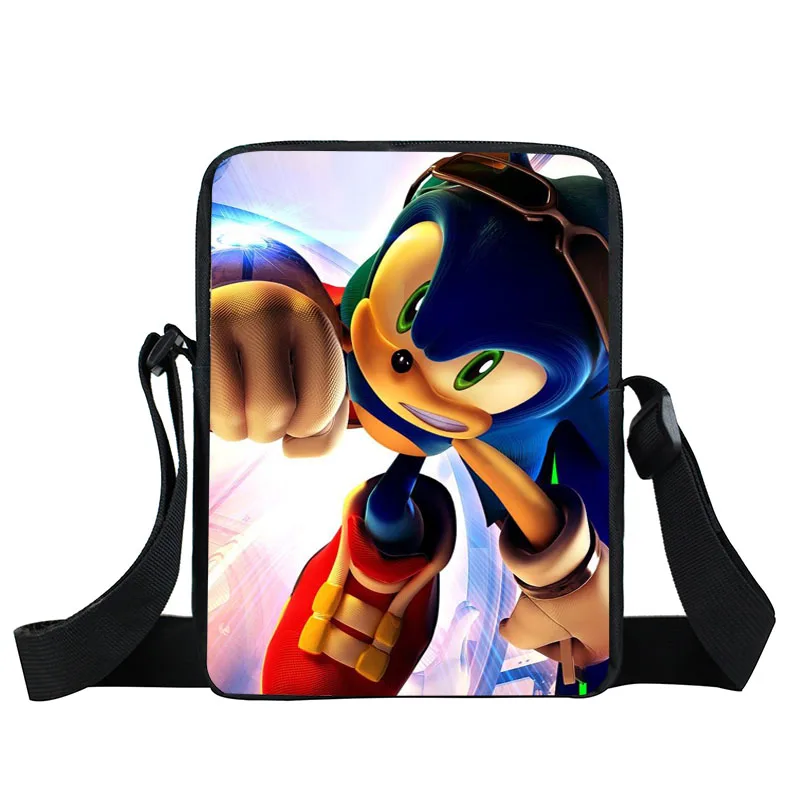XKBYSXZ20 Мультфильм sonic Малый Детская сумка через плечо школьные ранцы дети bookbag обувь для мальчиков девочек Сумка через плечо сумка-почтальон мини подарок - Цвет: XKBYSXZ20