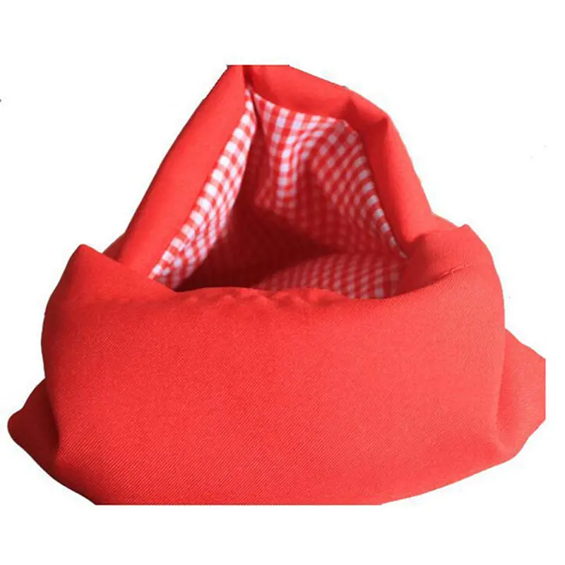 2 шт. печи Микроволновая печь Печеный красный мешок картошки моющийся для