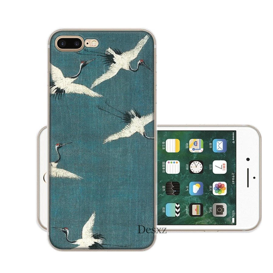 Жесткий Чехол для мобильного телефона iPhone 11 Pro X XR XS Max 6 6s 7 8 Plus 5 5S SE Case Crane |
