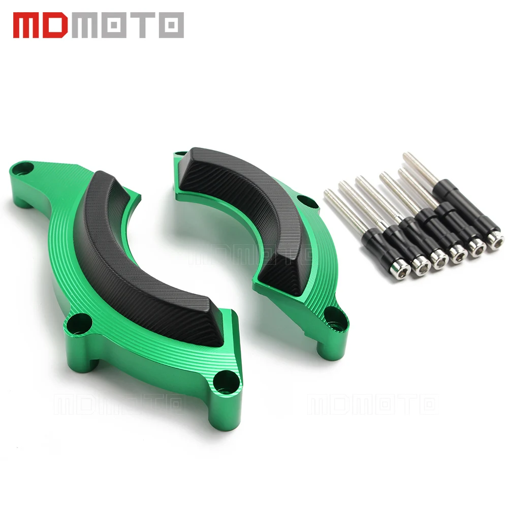 

For Kawasaki Z900 2017 2018 2019 Engine Protective Cover green CNC Aluminum Motorcycle Accessories Engine Cover Protection Cover