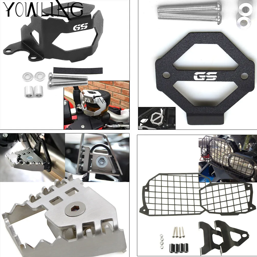 Задний ножной тормозной рычаг Peg Pad расширение расширитель для BMW F800GS F700GS F650GS