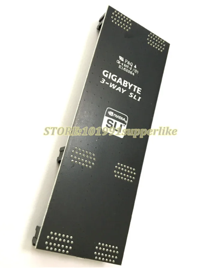 Новые поступления видеоразъем nVidia SLI Bridge PCI E 2 сторонняя мягкая 3way 4way жесткая