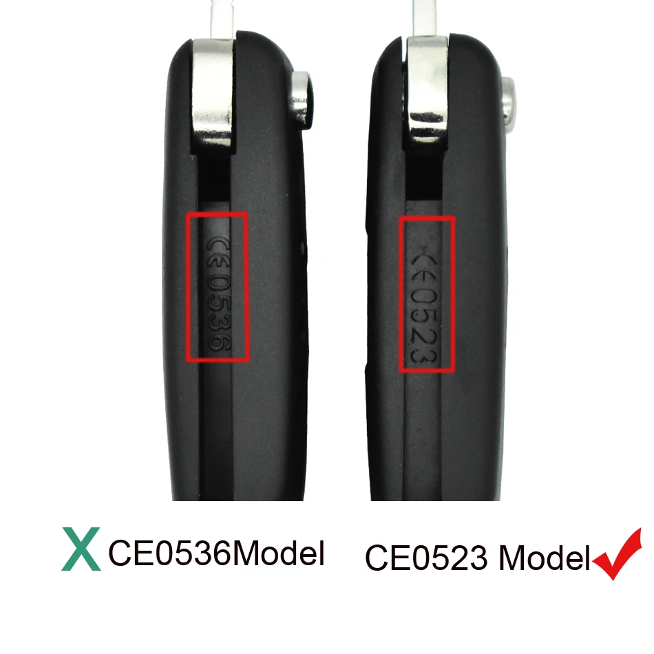 DJBFANDEA Чехол для автомобильного ключа Peugeot 206 406 307 107 Partner Citroen c4 picasso c3 c1 чехол Switchblade