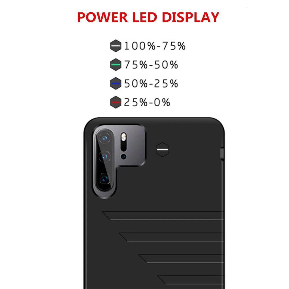 Портативное зарядное устройство KQJYS 6800 мАч чехлы для Huawei P30 Pro чехол аккумулятора