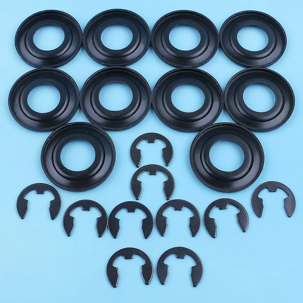 

10Set Clutch Washer E-Clip For Husqvarna 362 365 371 372 385 390 570 575 576 XP Jonsered 2171 2165 Chainsaw Replace 503 75 24-01