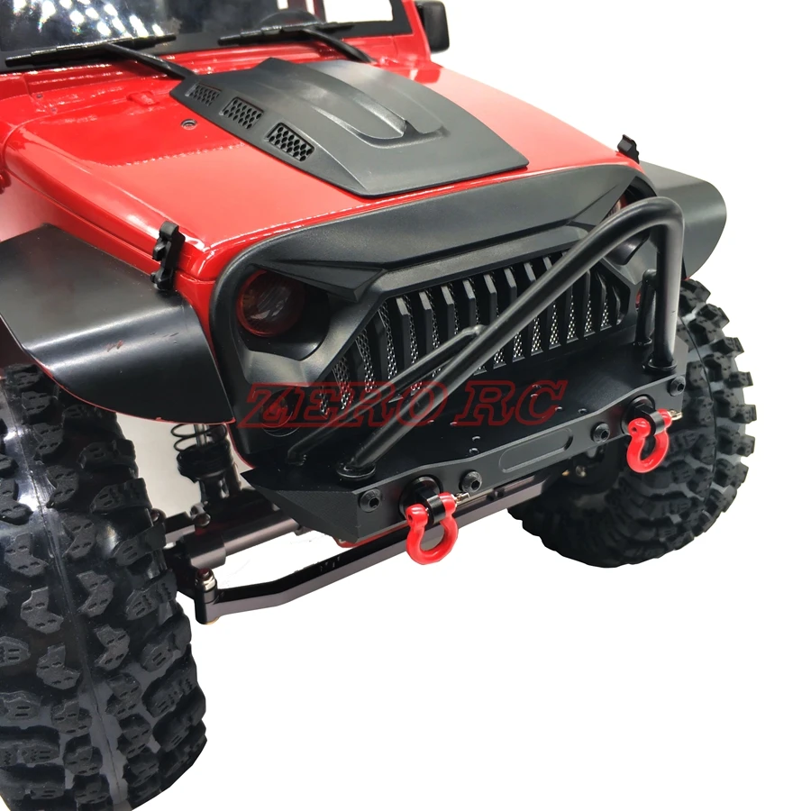 Радиоуправляемый 1/10 весы передний бампер с дужкой для 1:10 осевой SCX10 Traxxas TRX4 TRX-4 RC4WD