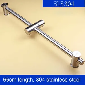 66 см длина SUS 304 душ раздвижная бар, лифтинг для душа