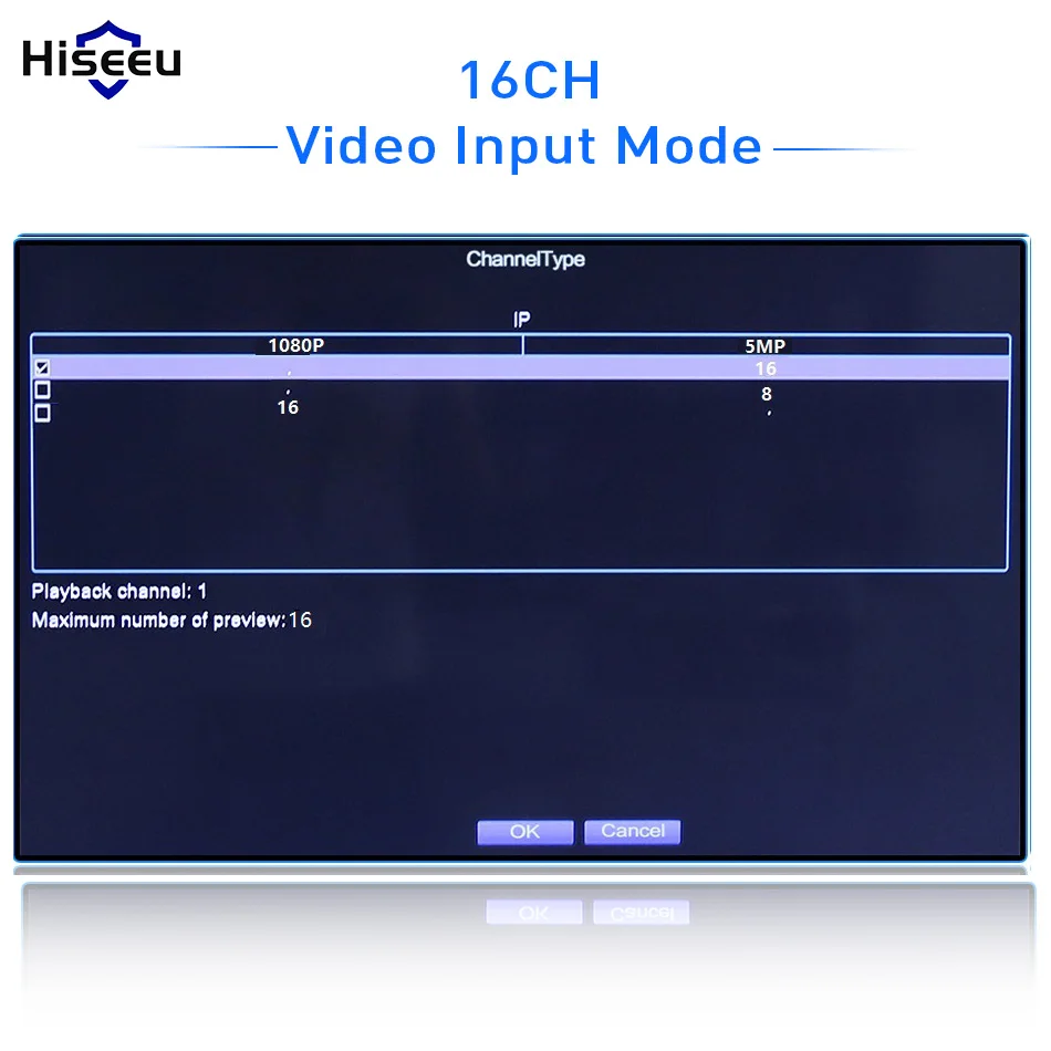 Hiseeu H.265 HEVC 8CH 16CH CCTV NVR для 5MP/4MP/3MP/2MP ONVIF 2 0 IP камера металлическая сетевая видеокамера