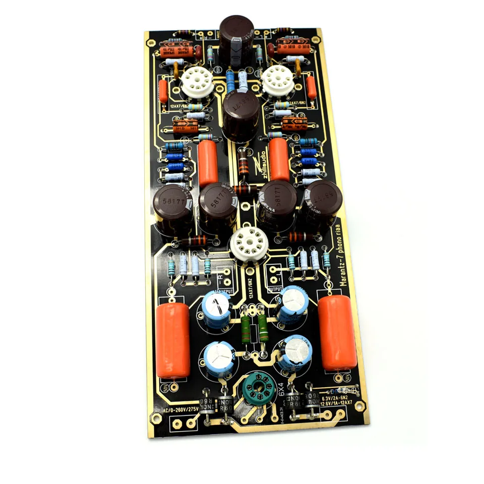 Lusya Hi End M7 вакуумная трубка Phono Riaa LP поворотный преусилитель Fi стерео Marantz 7