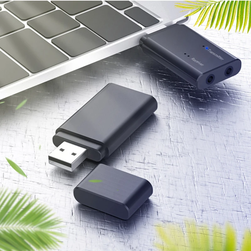 VAORLO Bluetooth адаптер 2 в 1 bluetooth приемник передатчик для ТВ ПК беспроводной стерео
