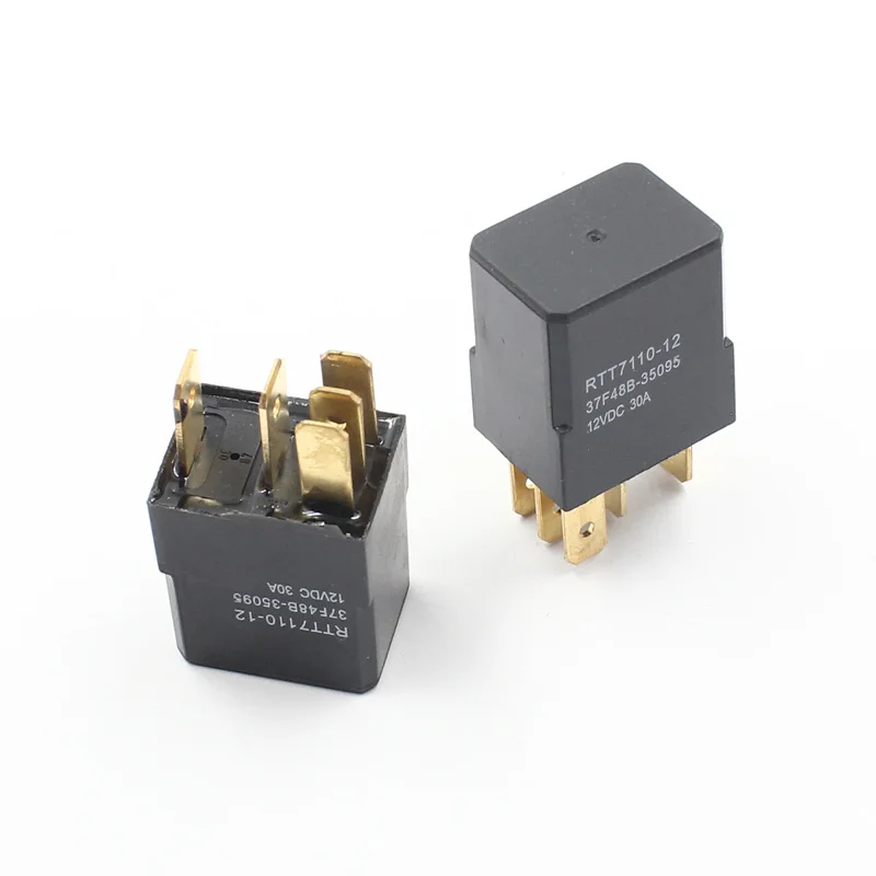 KE LI MI DC 12 В 30A Amp 4 штифта 5 штифтов универсальное реле Автомобильная электроника герметичные сверхмощные ударные формованные реле
