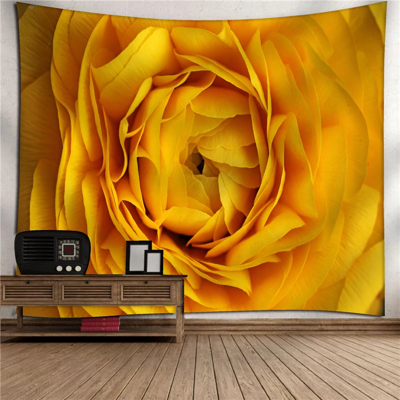 Гобелен 180X230 см с 3d принтом розы, настенное пляжное одеяло для кемпинга, хиппи, свадебной вечеринки, домашний Коврик для йоги