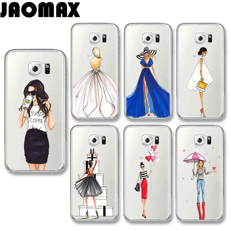 Jaomax модный сексуальный чехол для девочек с изображением кофе samsung Galaxy S9 S8 PLUS Note8 S6