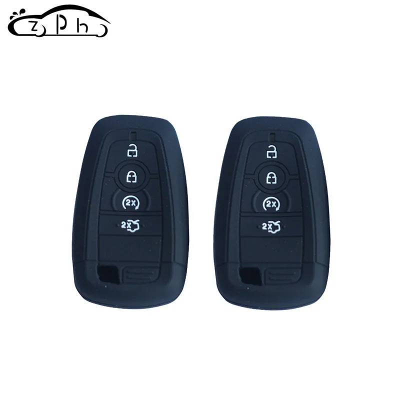 Силиконовый резиновый чехол для автомобильного ключа Ford Mondeo 2017 MKC MKX MKZ Lincoln Focus Edge