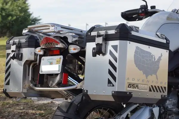 Светоотражающая переводная картинка для мотоцикла GSA Adventure R1200 чехол Touratech Top|decal