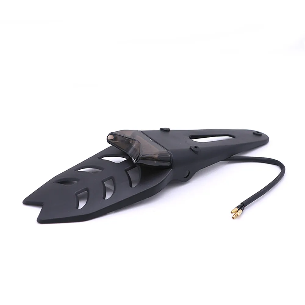 Заднее крыло для мотоцикла подставка номерного знака кронштейн с 12 Светодиодный