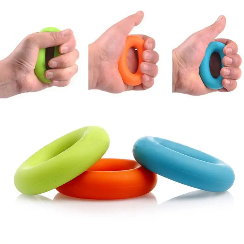 2 шт./компл. фитнес сила палец рукоятка для силовой тренировки мышц резиновый