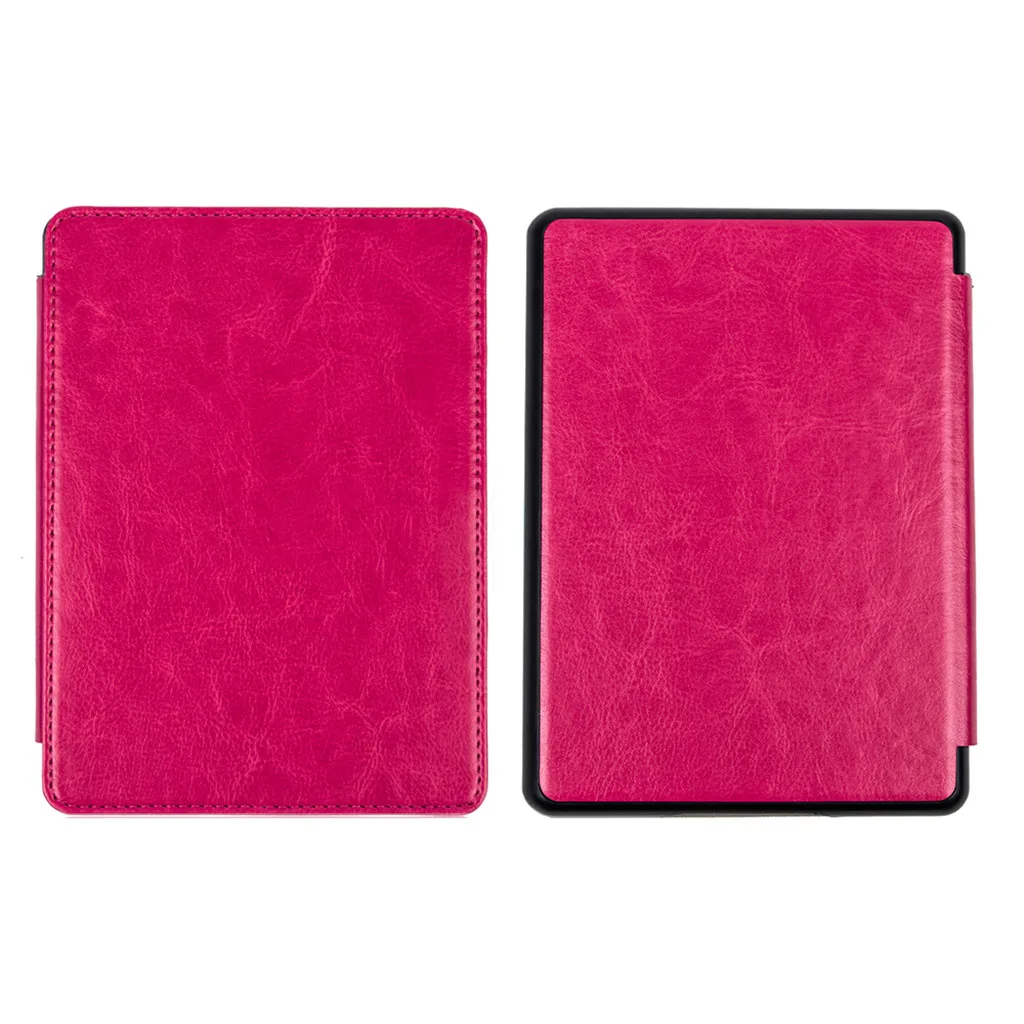 Высококачественный тонкий кожаный чехол Smart Cover для Amazon Kindle Paperwhite 4 с магнитной застежкой для сна/пробуждения уникальный светильник