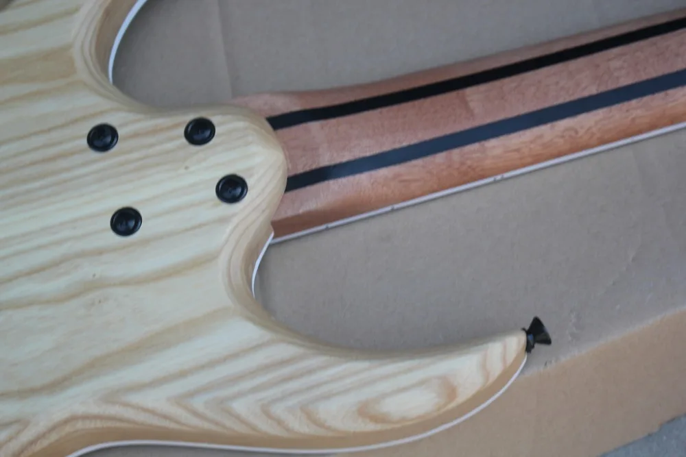 Черная машина 7 струн электрогитара матовая черная 7 струна custom shop гитара KSG kevin shi Гитара s