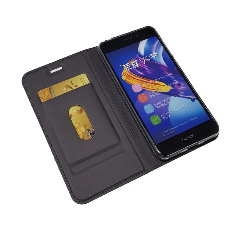Для Huawei Honor 6C Pro & V9 Play раскладной Магнитный чехол-книжка защитный чехол-кошелек