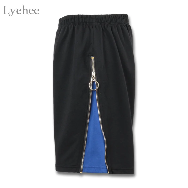 Шорты Lychee женские в стиле Харадзюку летние повседневные свободные с боковым