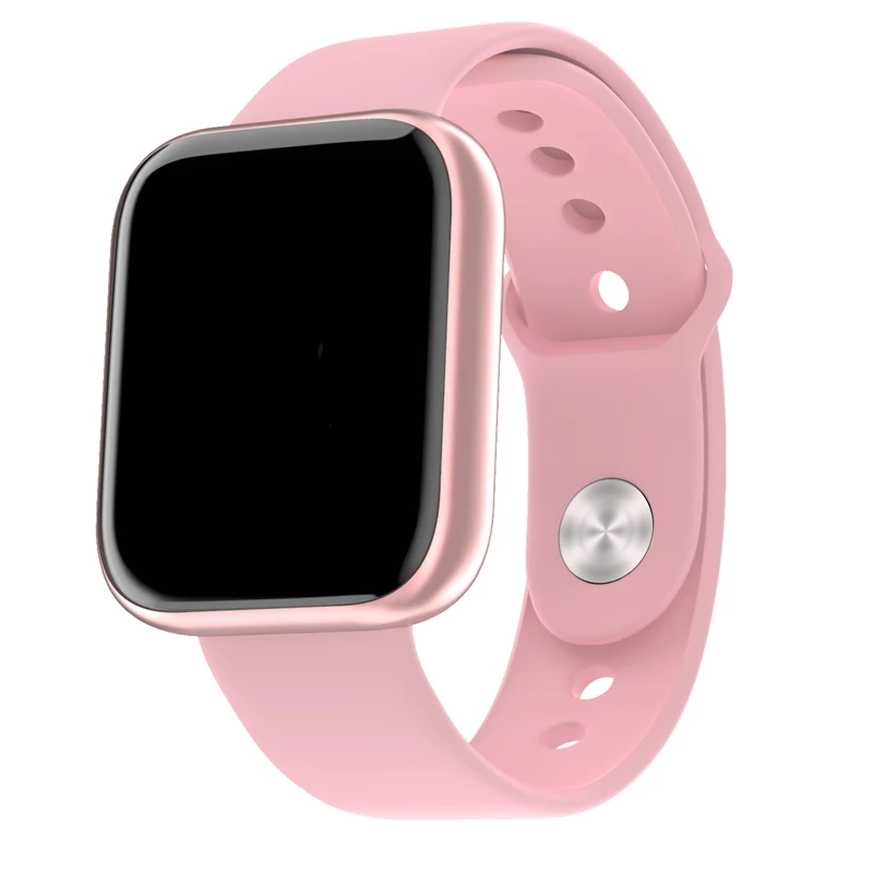 pink Новые смарт-часы, Android, датчик сна, шагомер сердечного ритма, модные спортивные фитнес-умные часы для женщин и мужчин, для XIAOMI, HuaWei, Iphone - Цвет: pink