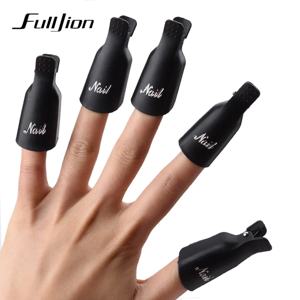 Пластиковый Гель-лак Fulljion для снятия крышки 5/10 шт. УФ-очистки ногтей | Красота и