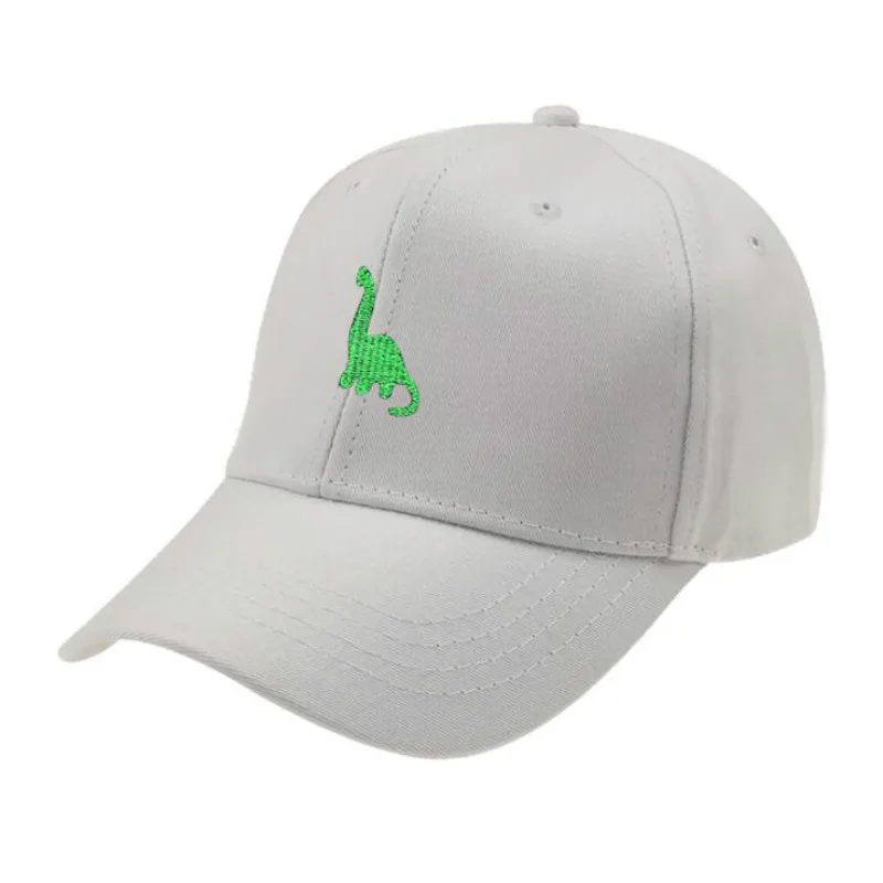 Хлопковая шапка в виде папы динозавра с вышивкой из мультфильма рандомная