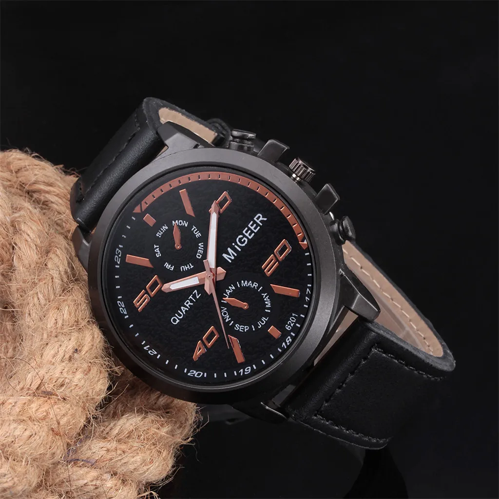 

DAIGELO Mens Watches High-end Fashion Men's Stainless Steel Watch Analog Alloy Quartz Wristwatch Business Clock Watch For Male