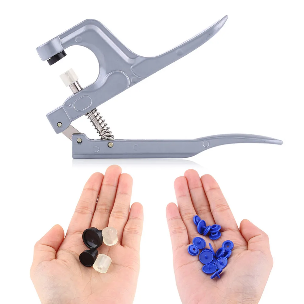 25 цветов 350 комплектов пластиковые кнопки + 1 инструмент плоскогубцы 12 мм T5