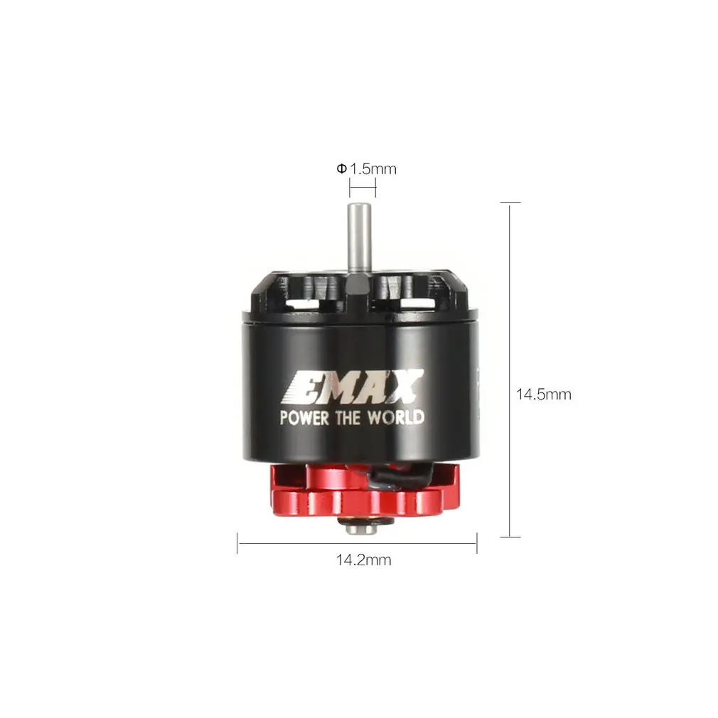 4pcs Emax RS1106II 4500KV/6000KV/7500KV 2-3S Lightweight Powerful Brushless Motor For Micro FPV Racing RC Drone Quadcopter Parts | Игрушки и