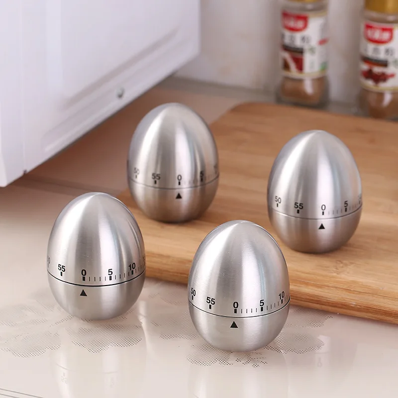 

AIWILL Creative Life Stainless Steel Timer Kitchen Reminder Mechanical Timer