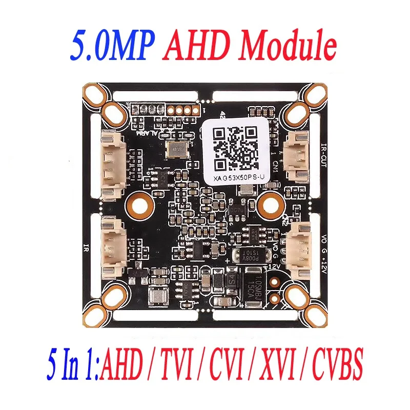 Diske 1/2 МП 5 в 1 фотокамера AHD плата камеры CCTV модуль 7 '' Датчик изображения SC5239 +
