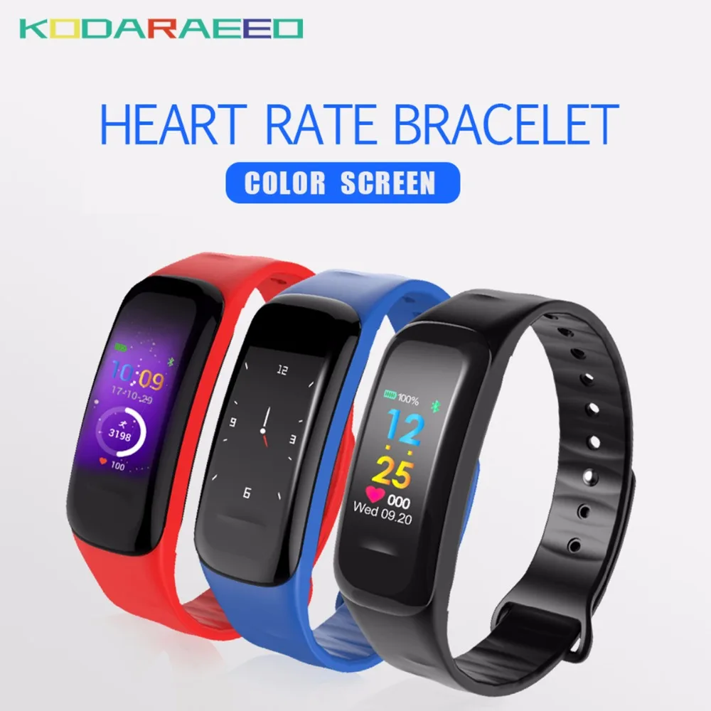 C18 умный Браслет ЭКГ Fitnes Pulseira Inteligente съемное приложение для измерения