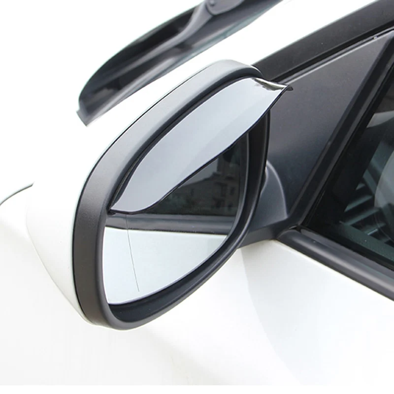 2X Car Styling Rearview Mirror Rain Eyebrow for Nissan Qashqai J11 J10 Juke Almera Tiida Note Pathfinder Primera Skyline Navara |