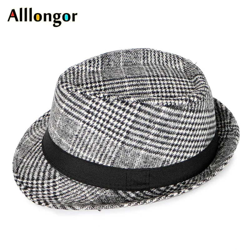 Новинка 2020 осенне зимняя шерстяная фетровая шляпа Женская мужская винтажная