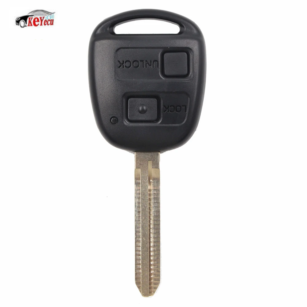 KEYECU Repalcement дистанционный автомобильный брелок 304 МГц 4D68 чип для Toyota Prado 120 2002-04 P/N: 60120