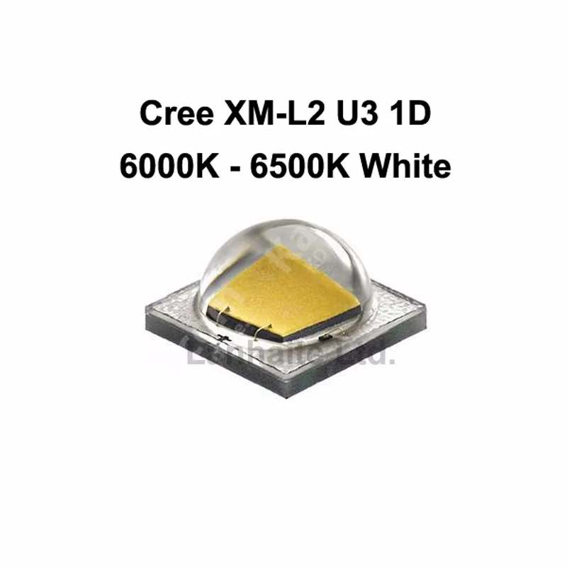 Cree XM-L2 U3 1D 6000 K-6500 K белый светодиодный излучатель может быть голый светодиодный или 16 мм/20 мм медная плата-1 шт