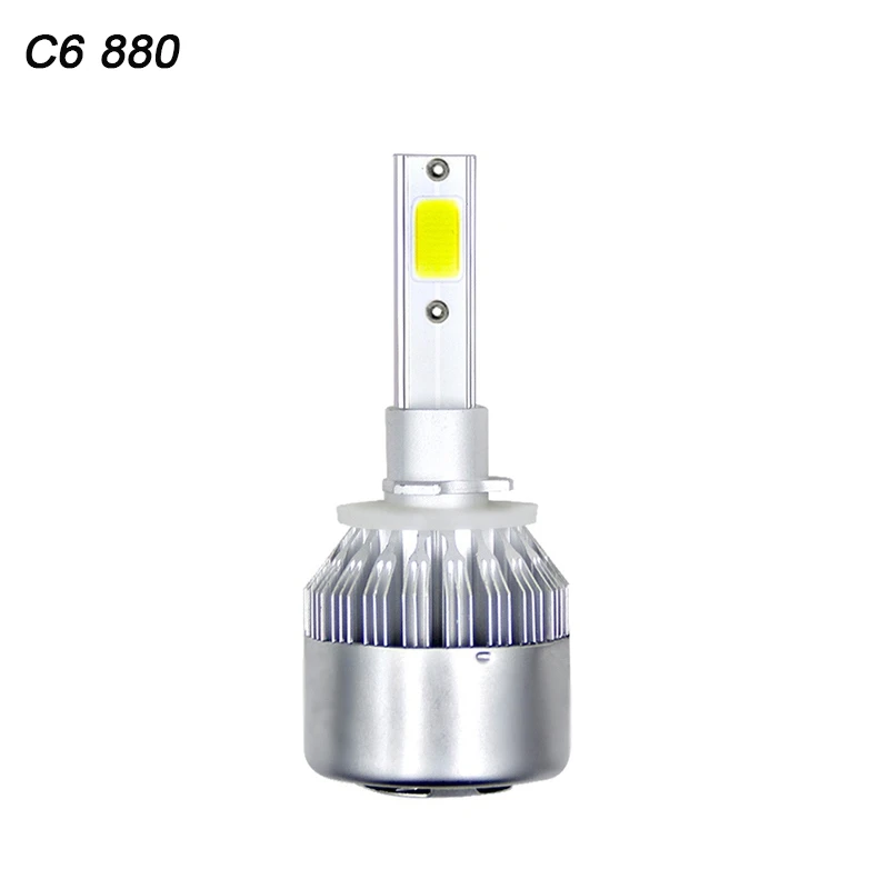 Светодиодные Автомобильные фары VicTsing 1 шт. C6 s H1 H4 H7 H8/H9/H11 H10/9005/HB3 9004/HB1 9008 9007 H27 HB4