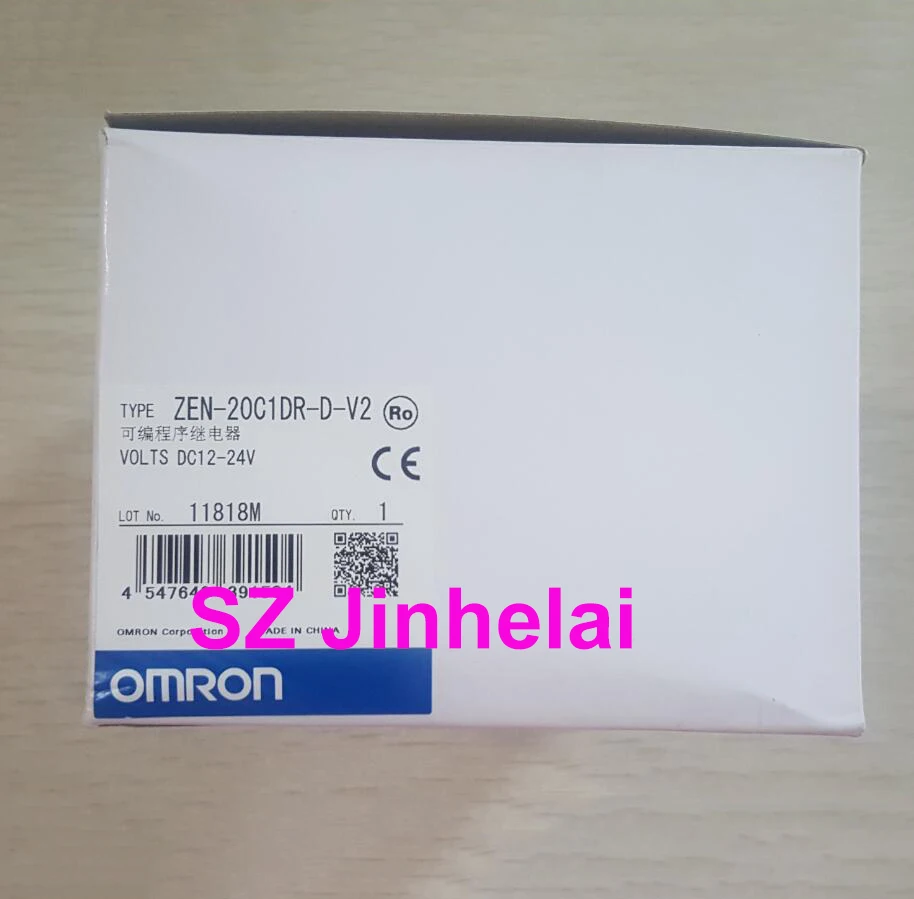 Аутентичные оригинальные ZEN-20C1DR-D-V2 OMRON программируемые реле DC12-24V