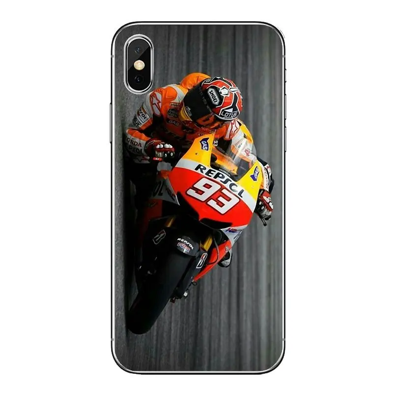 Марка Marc marquez 93 для Xiaomi Redmi 4x S2 3 S Note 4 5 6 6A Por Pocophone F1 mi прозрачный мягкий чехол Чехлы |