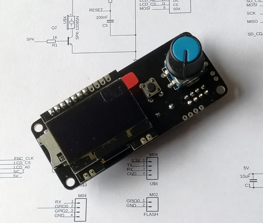 AZSMZ 12864 OLED Wi Fi ESP3D TF карта 3D принтер умный контроллер панель управления для Mini smart