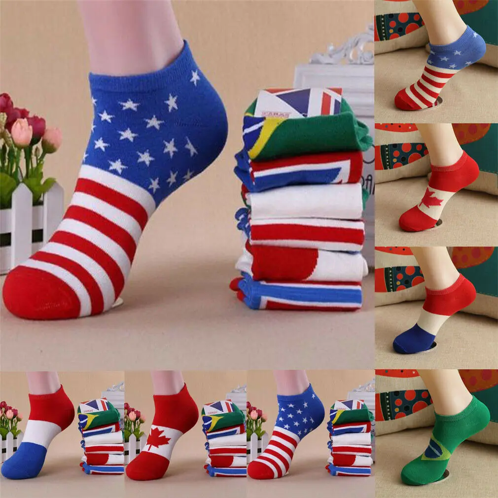 Новинка 2019 модные мужские носки с национальным флагом Новые забавные хлопковые |